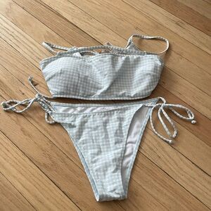 Victoria's Secret Blue and White Bikini Set